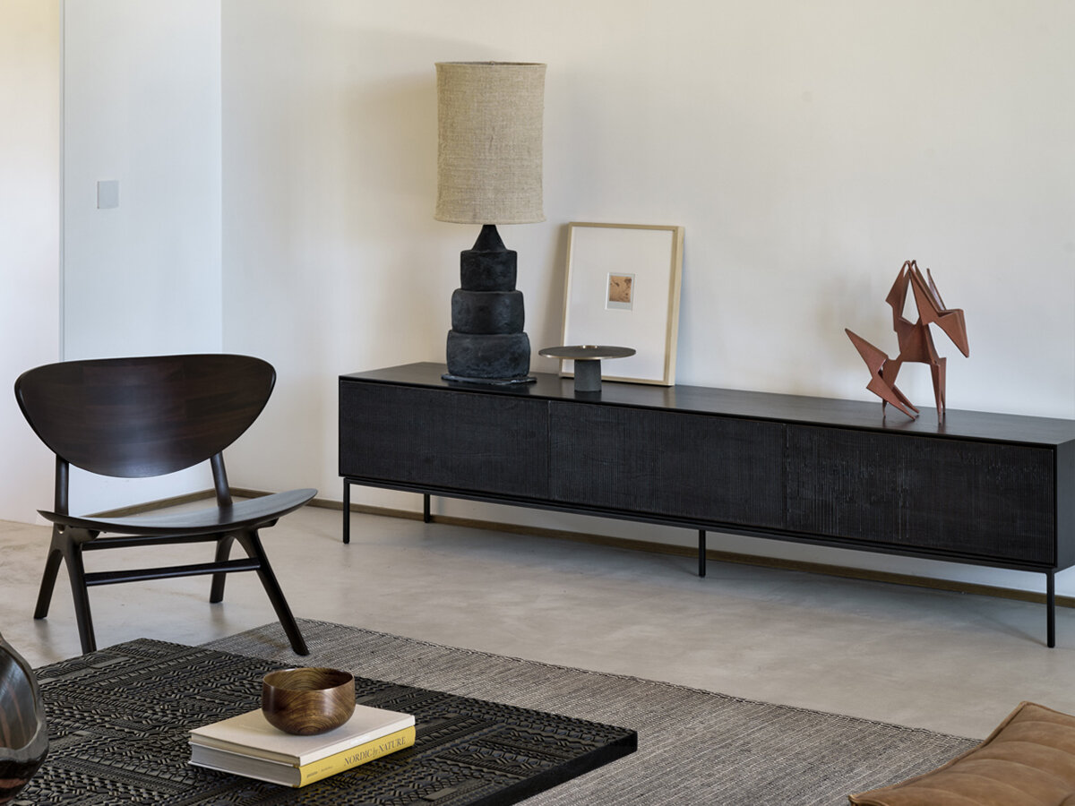 TV meubel Grooves - 242 cm