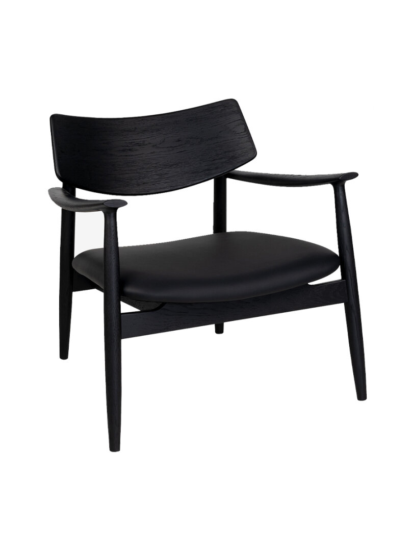 Fauteuil Wabi - zwart eiken