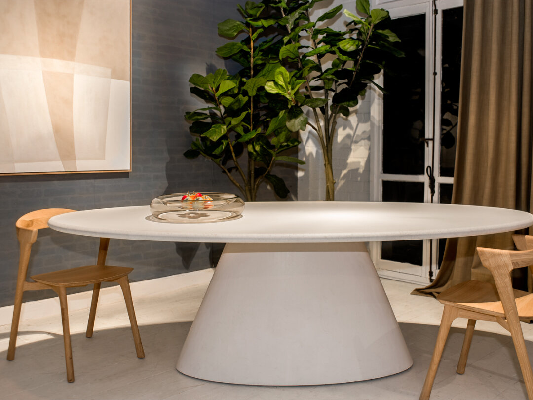 Eettafel beton