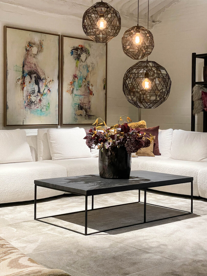 Salontafel massief eiken (showroommodel)