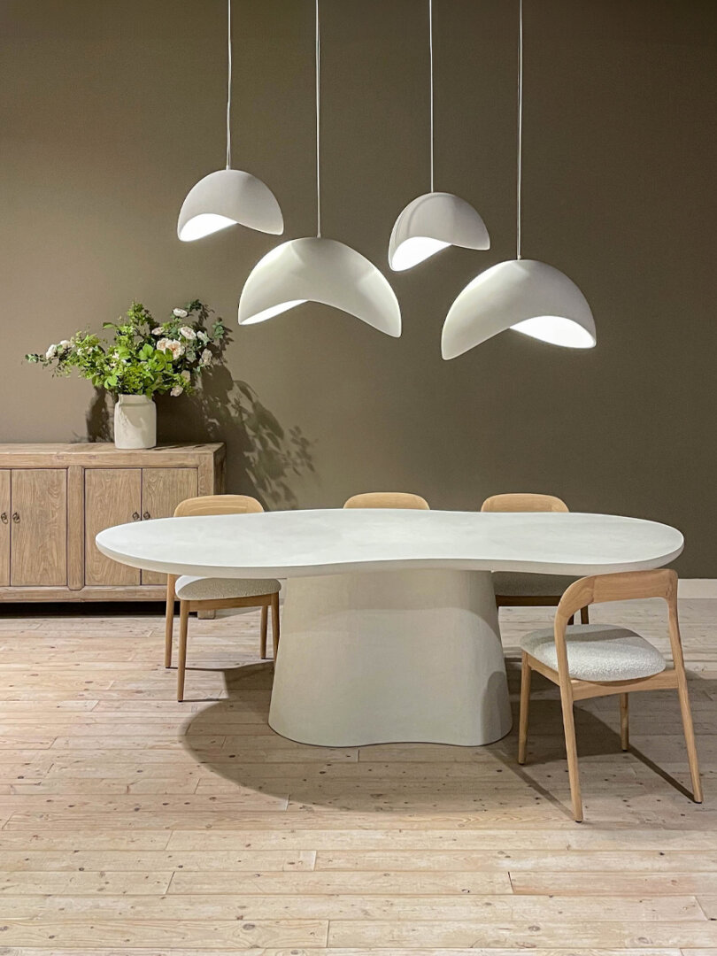 Eettafel Mortex organisch