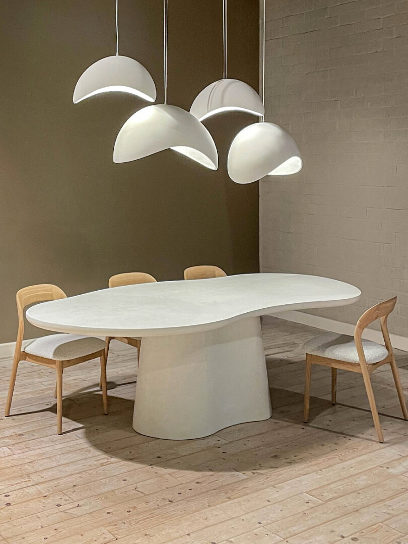 Eettafel Mortex organisch