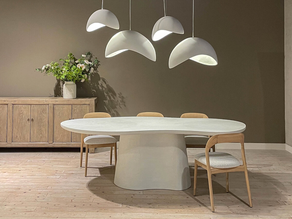 Eettafel Mortex organisch
