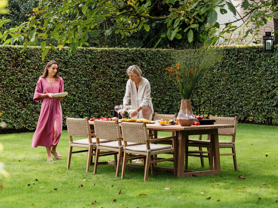 Menorca outdoor stoel - met armleuning