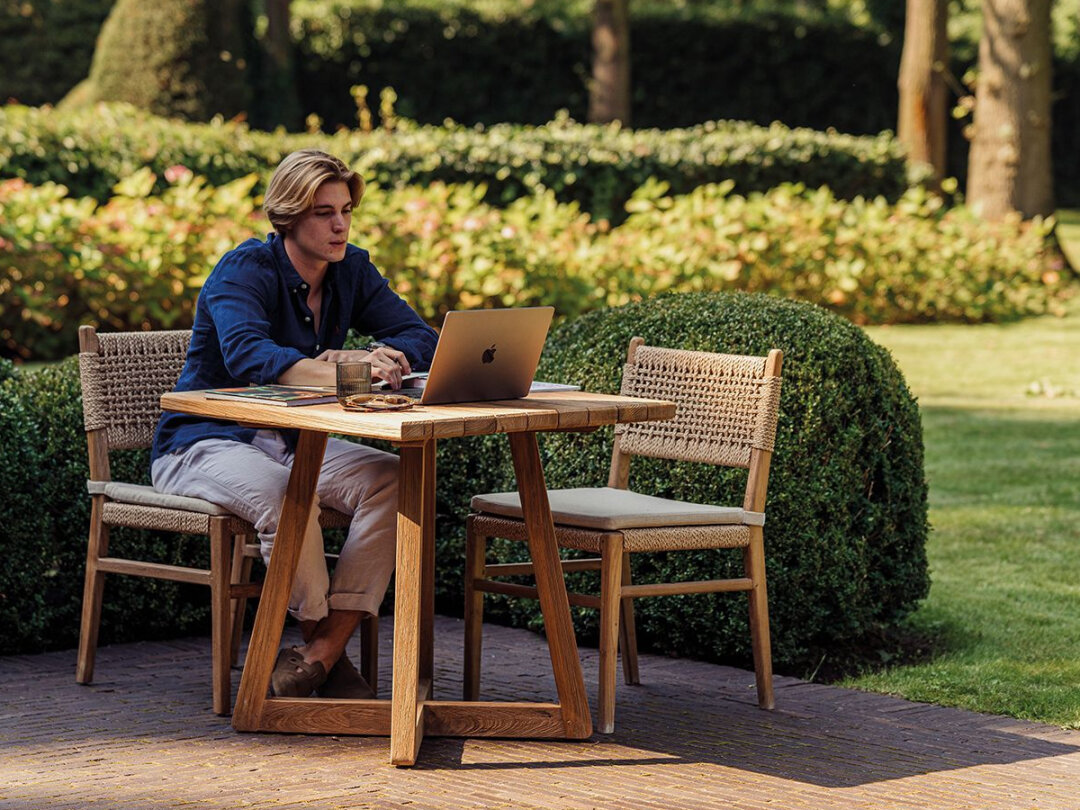 Menorca outdoor stoel - zonder armleuning