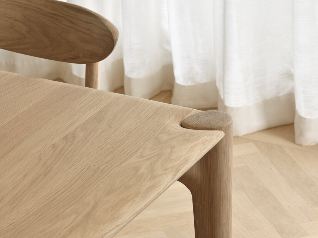 Eettafel PI - naturel eiken