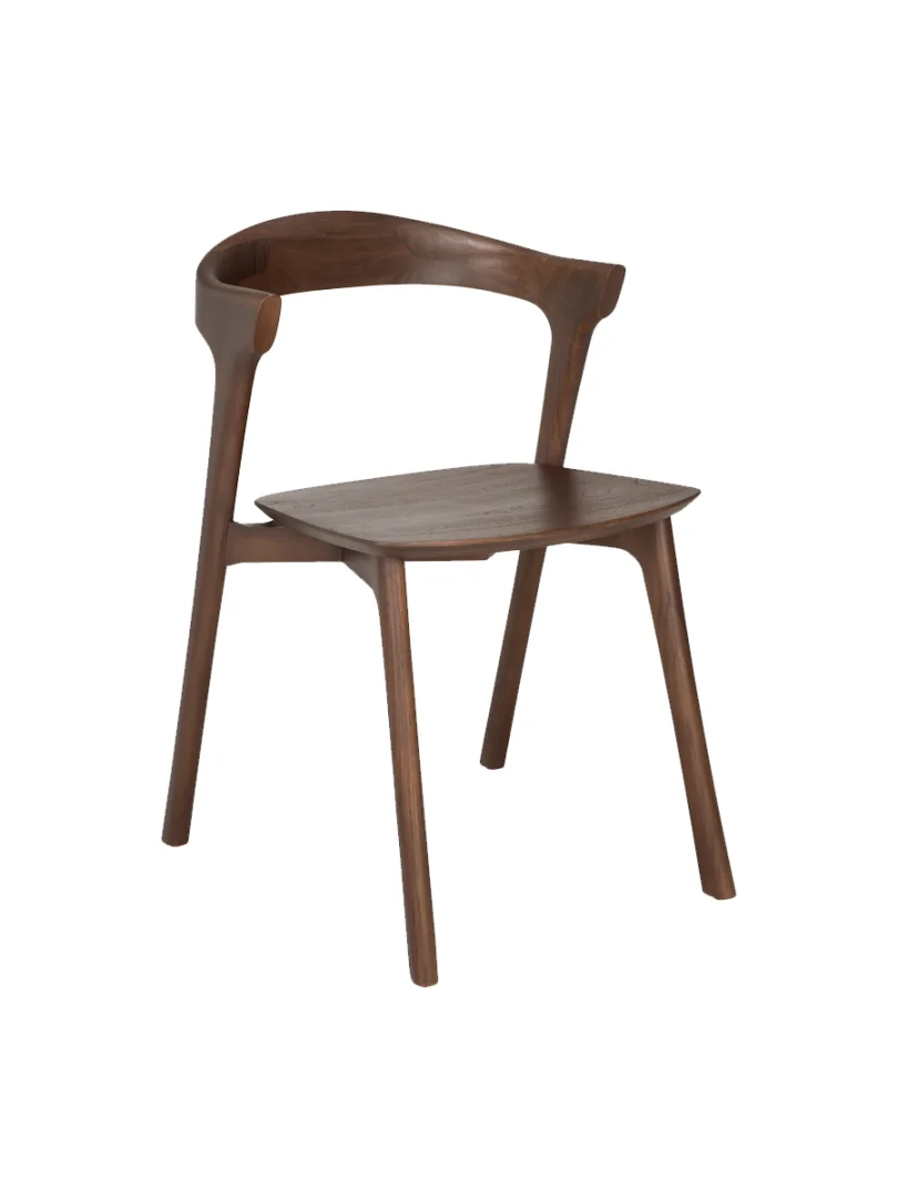 Eetkamerstoel Bok - bruin teak
