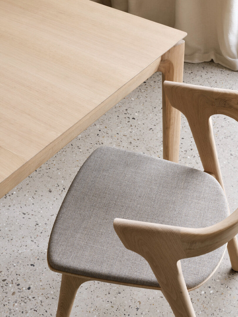 Eettafel Bok - naturel eiken