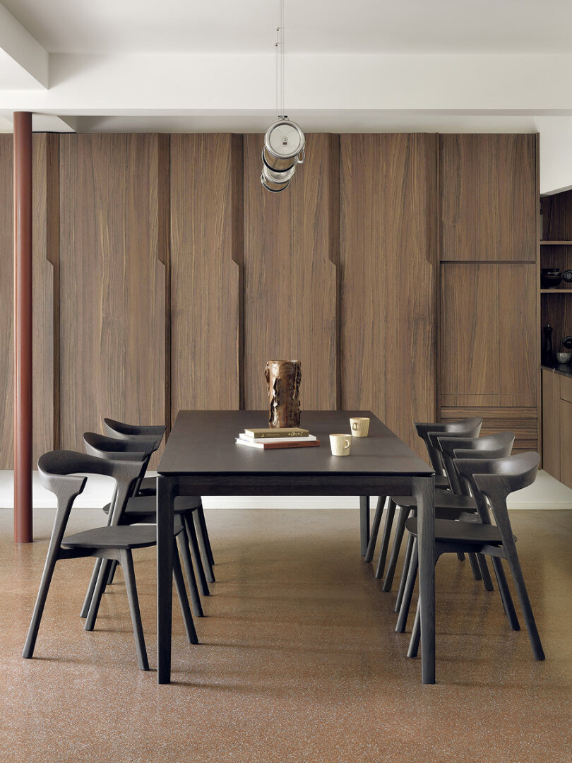 Eettafel Bok - bruin eiken
