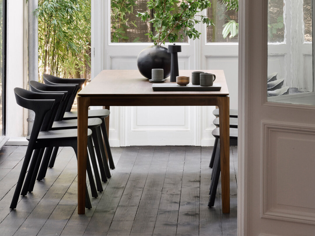 Eettafel Bok - bruin teak