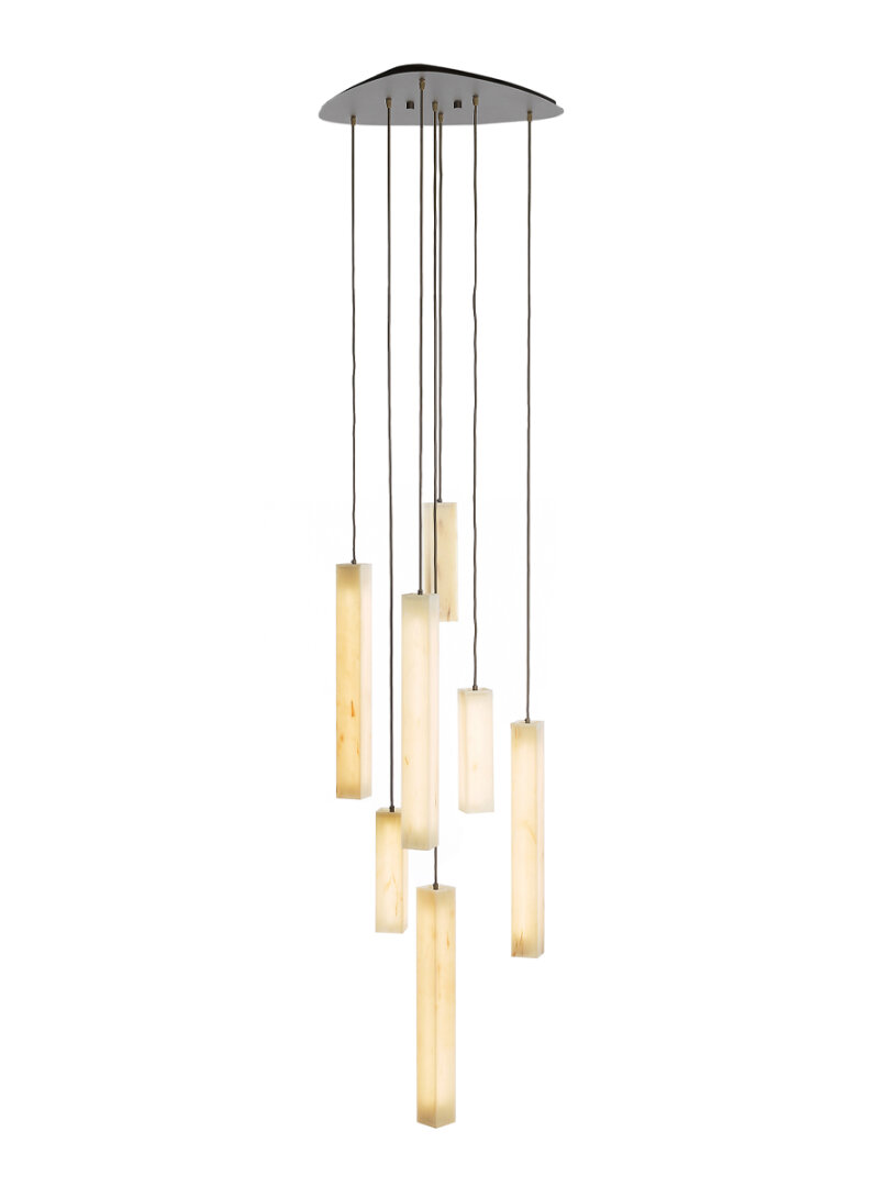 Hanglamp Albast - set van 7