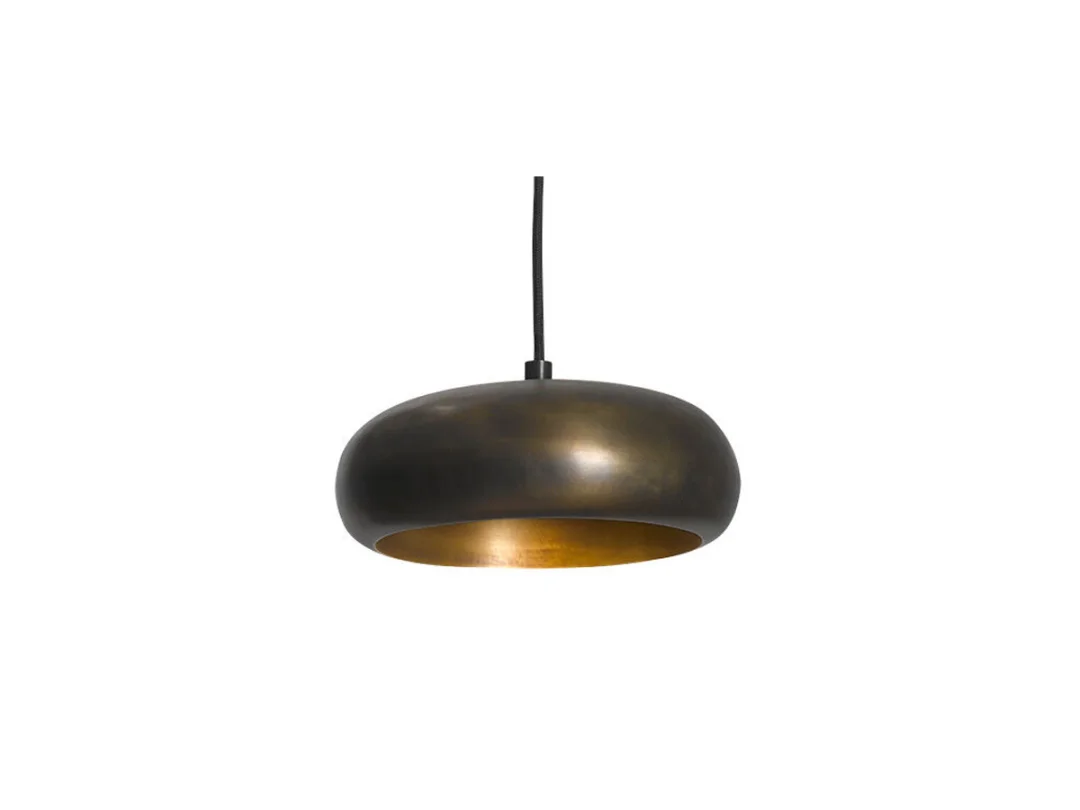 Hanglamp Pebble 5 - donker messing