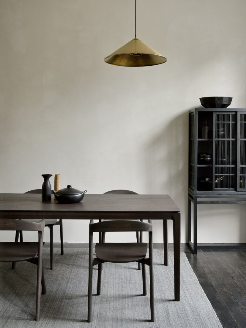 Eettafel Bok - bruin eiken