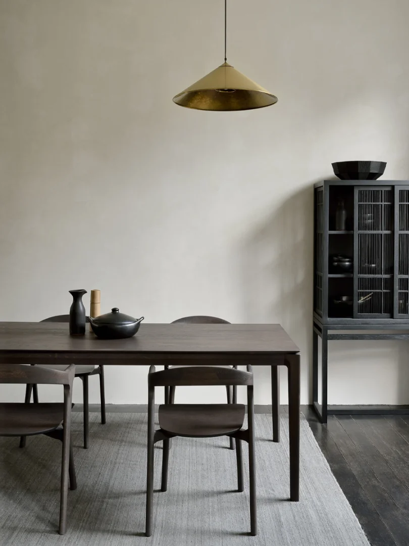 Eettafel Bok - bruin eiken