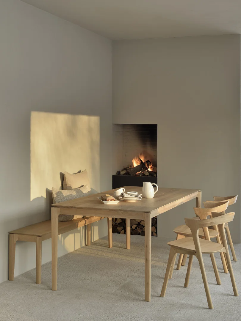 Eettafel Bok - naturel eiken