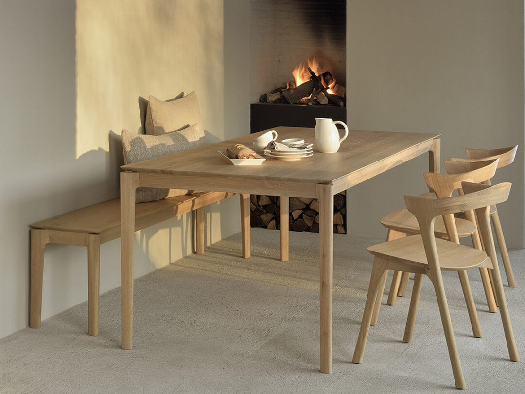 Eettafel Bok - naturel eiken
