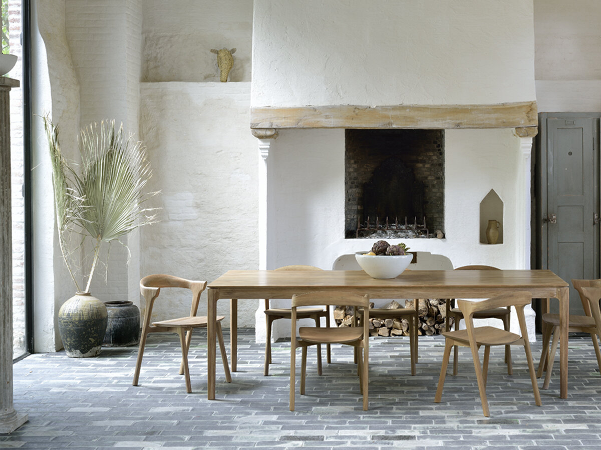 Eettafel Bok - naturel teak