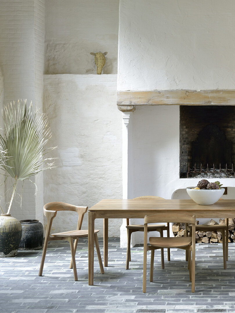 Eettafel Bok - naturel teak