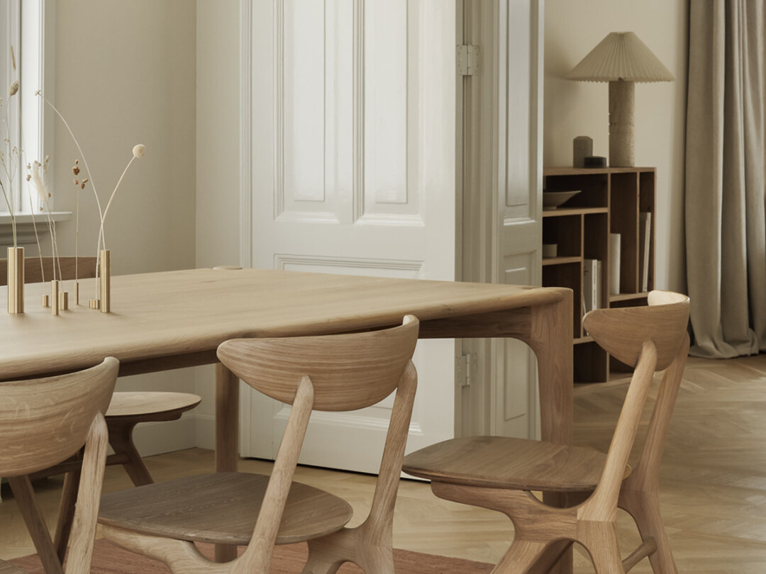 Eettafel PI - naturel eiken